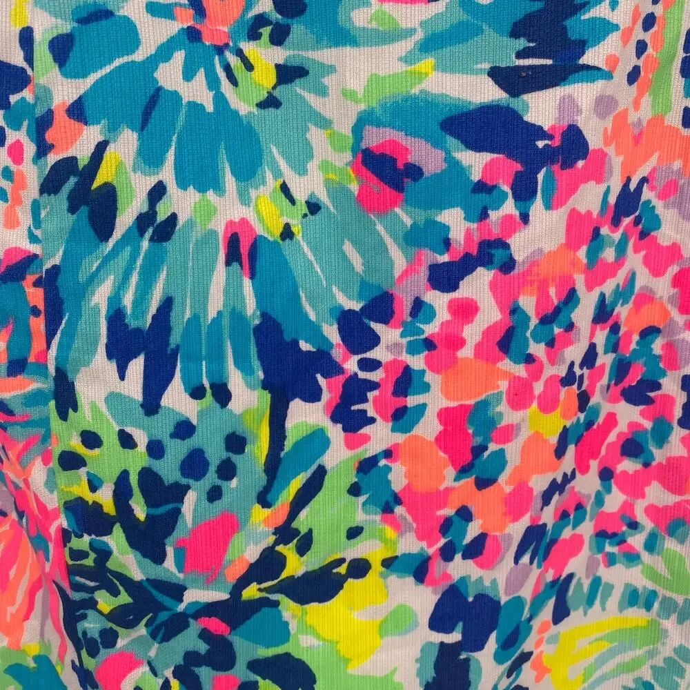 Lilly Pulitzer Women's Multi Dive Floral Colorful Adara Shift Dress Size 2
